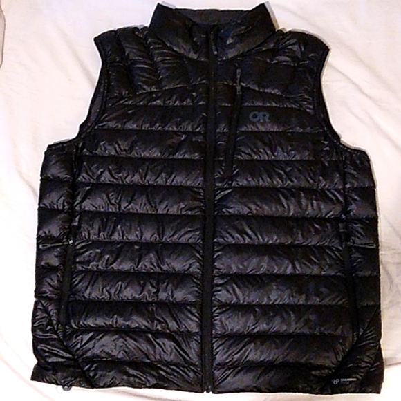 COPY - Outdoor Research Black XL Puffer Vest - Picture 1 of 2